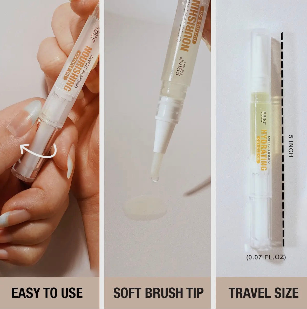 Spill-free Cuticle and Nail Oil